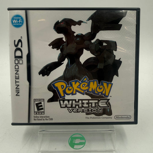 Nintendo DS Pokémon White Version Game Case ONLY 7322A
