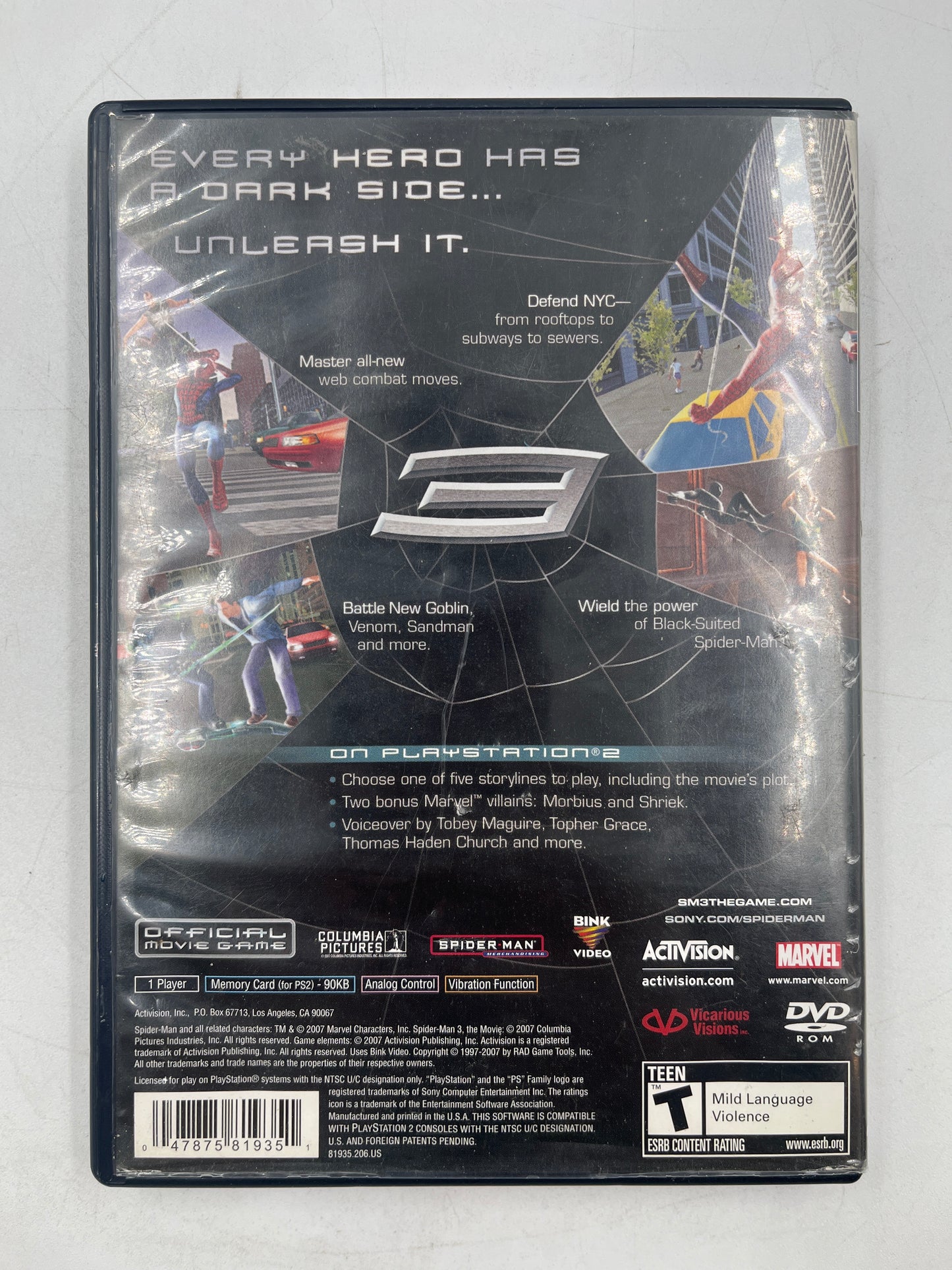 Lot of 4 Sony PlayStation 2 PS2 Games