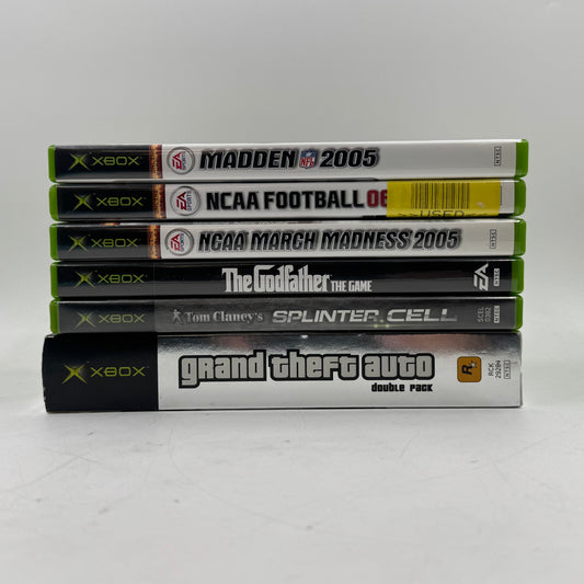 Lot of 6 Microsoft Original Xbox Games