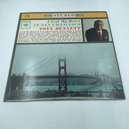 Tony Bennett I Left My Heart in San Francisco Vinyl Record CL 1869