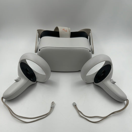 Meta Quest 2 128GB Standalone VR Headset White With Controllers
