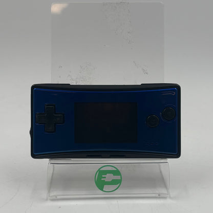 Nintendo Game Boy Micro Video Game Console Only CLV-201 Micro Blue