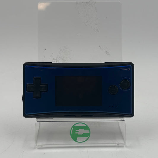 Nintendo Game Boy Micro Video Game Console Only CLV-201 Micro Blue