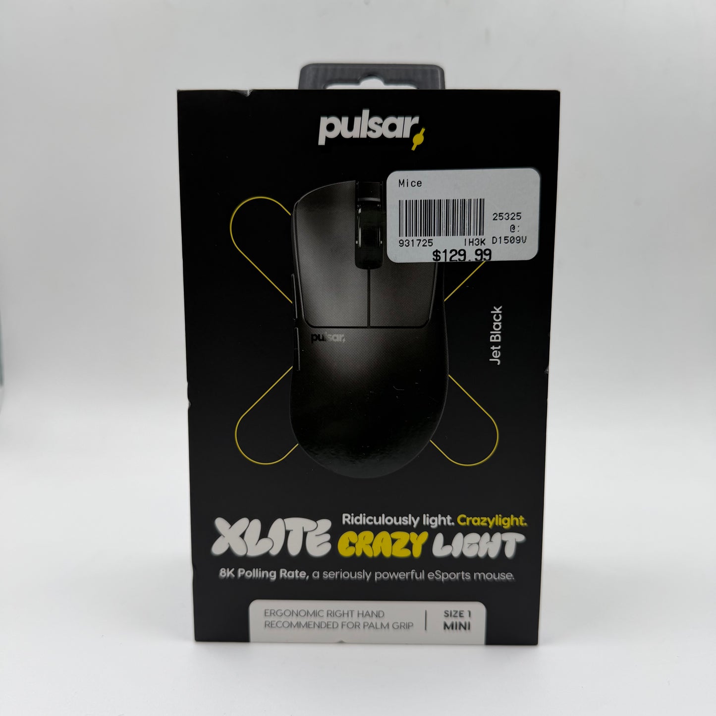 New Pulsar Xlite Crazy Light Mouse