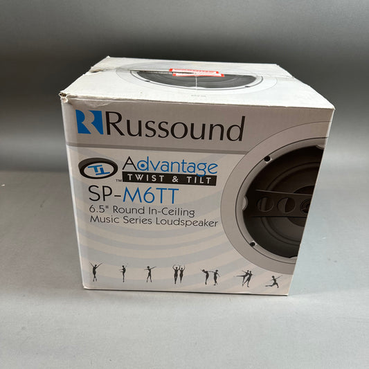 New Open Box Russound Advantage Twist and Tilt  Stereo Speakers in Ceiling SP-M6TT