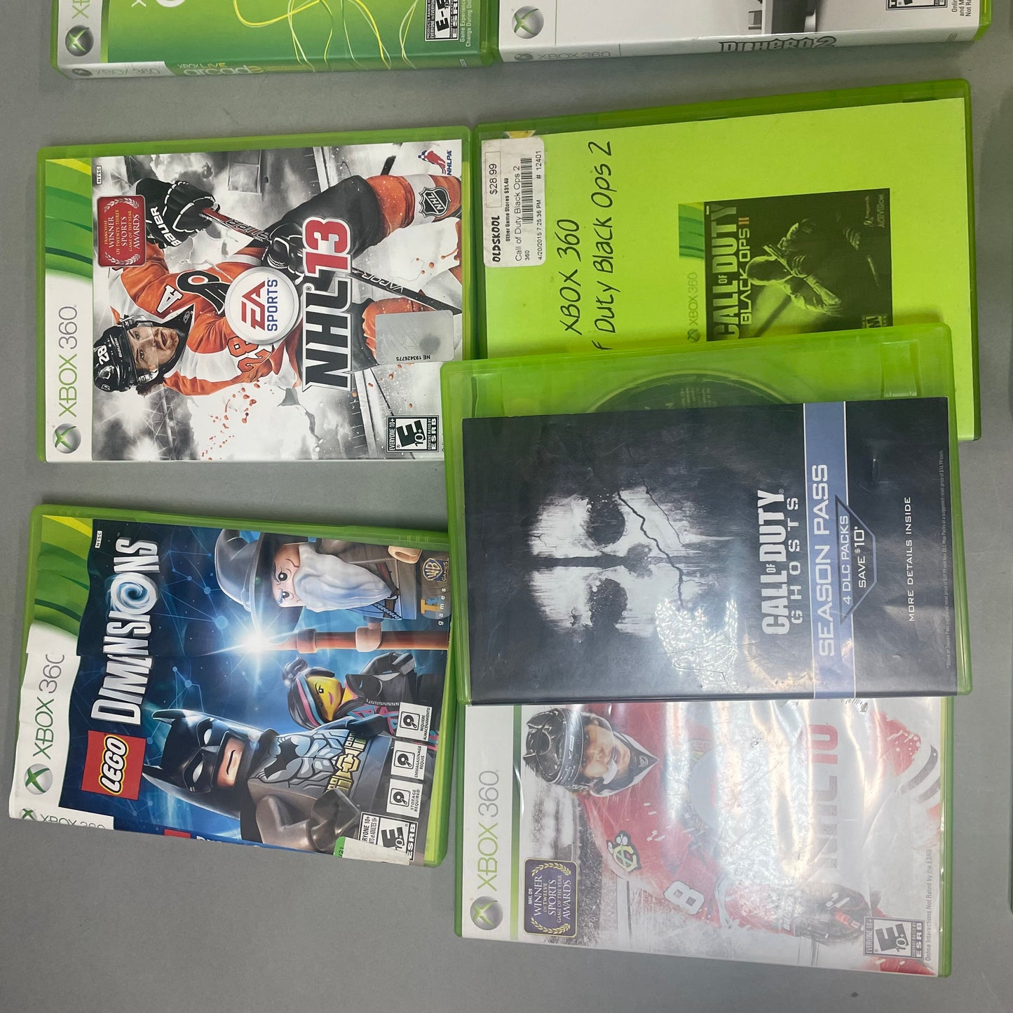 16 Microsoft Xbox 360 Games