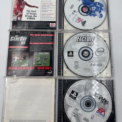 Lot of 3 Sony PlayStation 1 PS1 Games