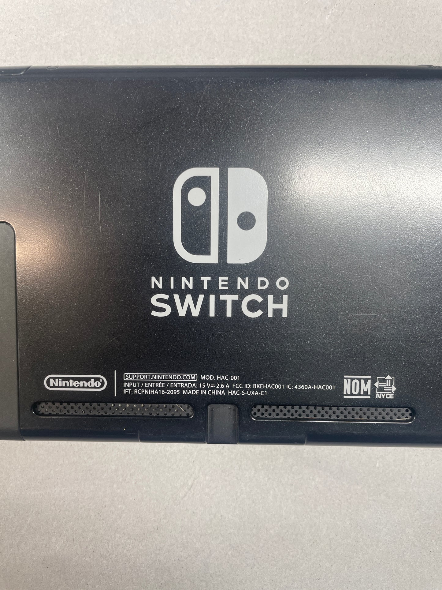 Nintendo Switch v1 Video Game Console HAC-001 Yellow/Blue