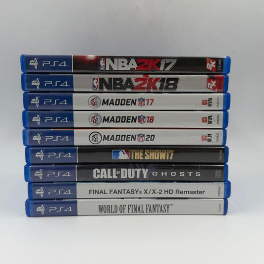 Lot of 9 Sony PlayStation 4 PS4 Games