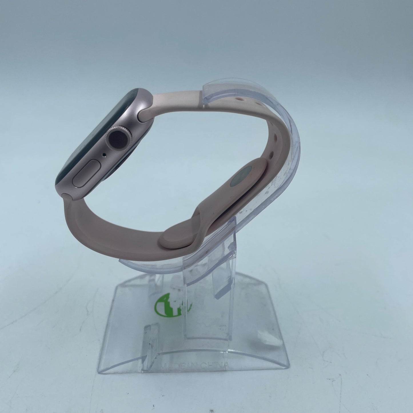 Unlocked Apple Watch Series 9 41MM Pink Aluminum Pink Rubber A1858