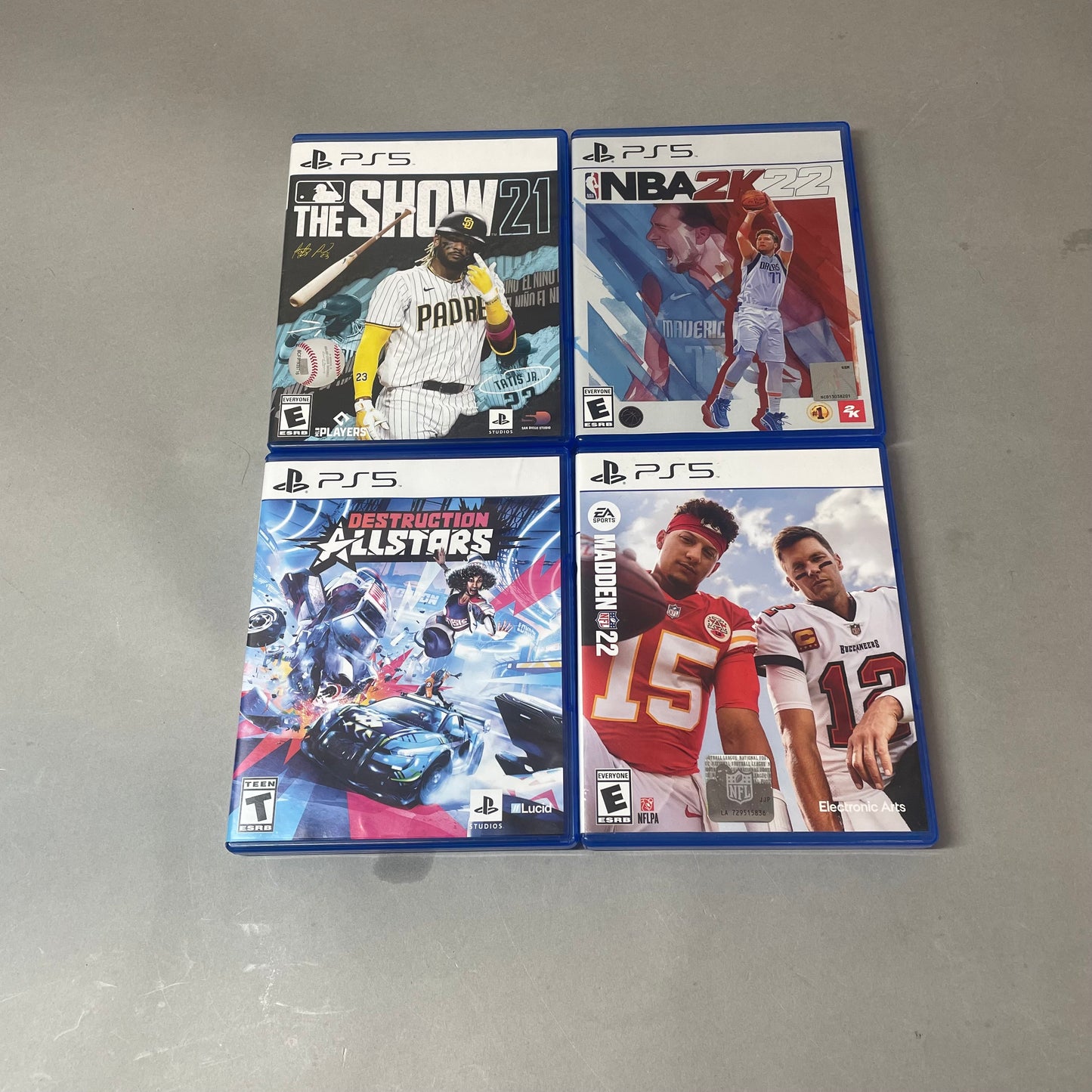 Lot of 4 Sony PlayStation 5 PS5 Games