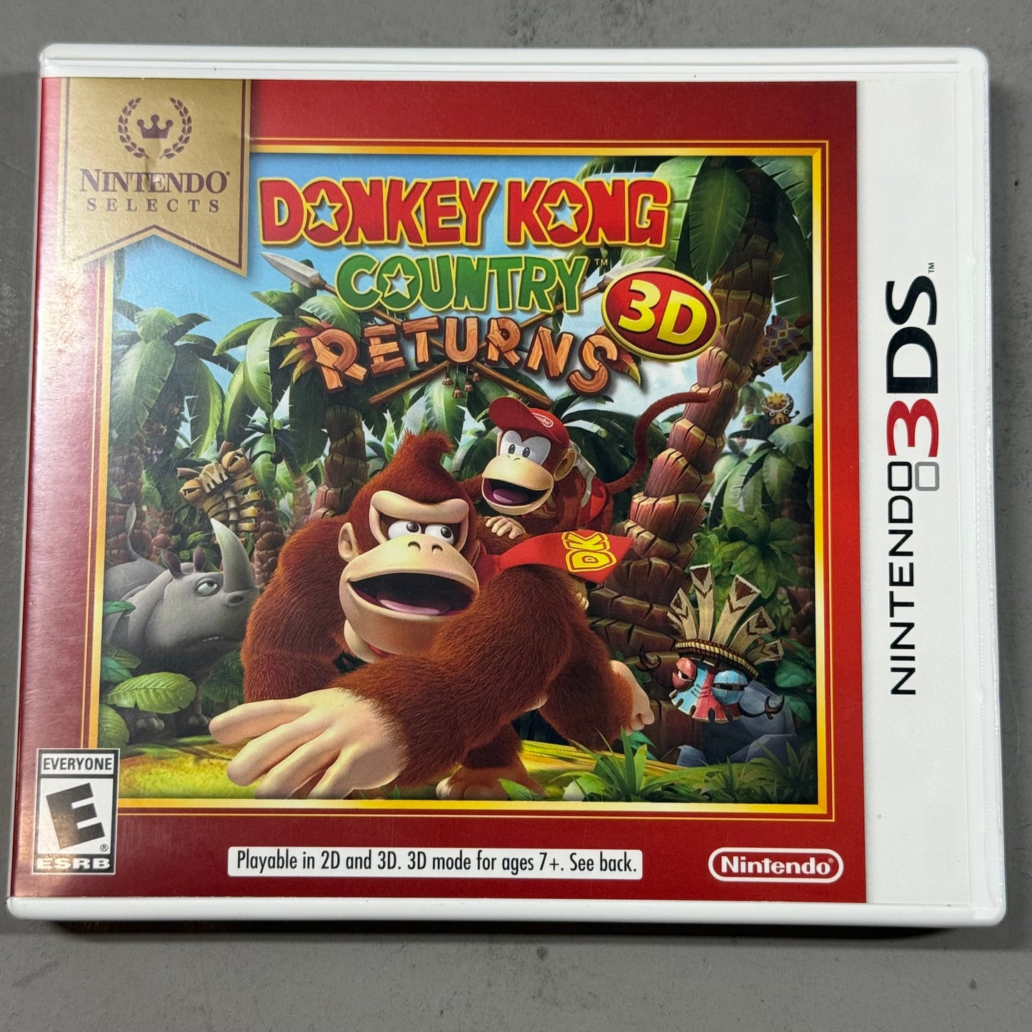 Lot of 4 Nintendo 3DS Games (Legend of Zelda, Donkey Kong Returns, Kirby/Mario)