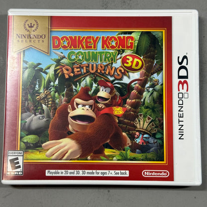 Lot of 4 Nintendo 3DS Games (Legend of Zelda, Donkey Kong Returns, Kirby/Mario)