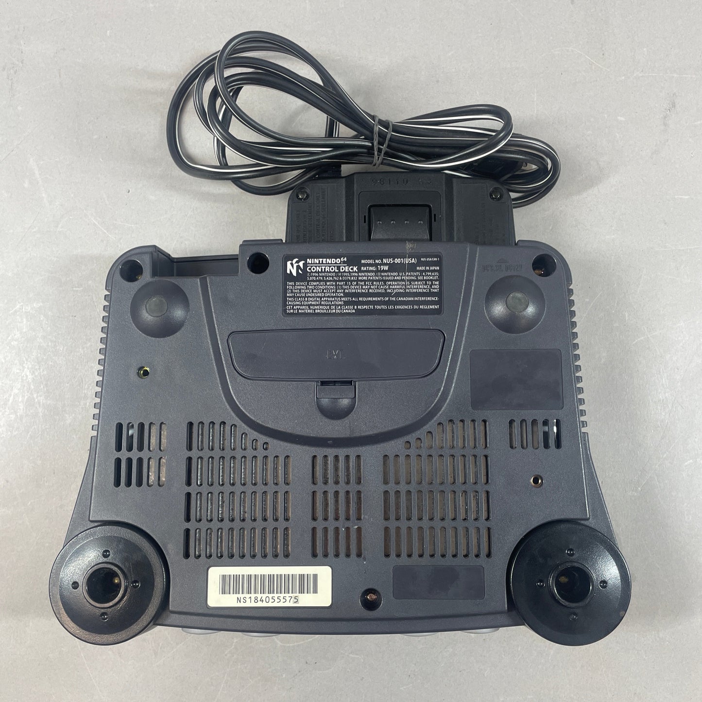 Nintendo 64 N64 Video Game Console NUS-001 Black