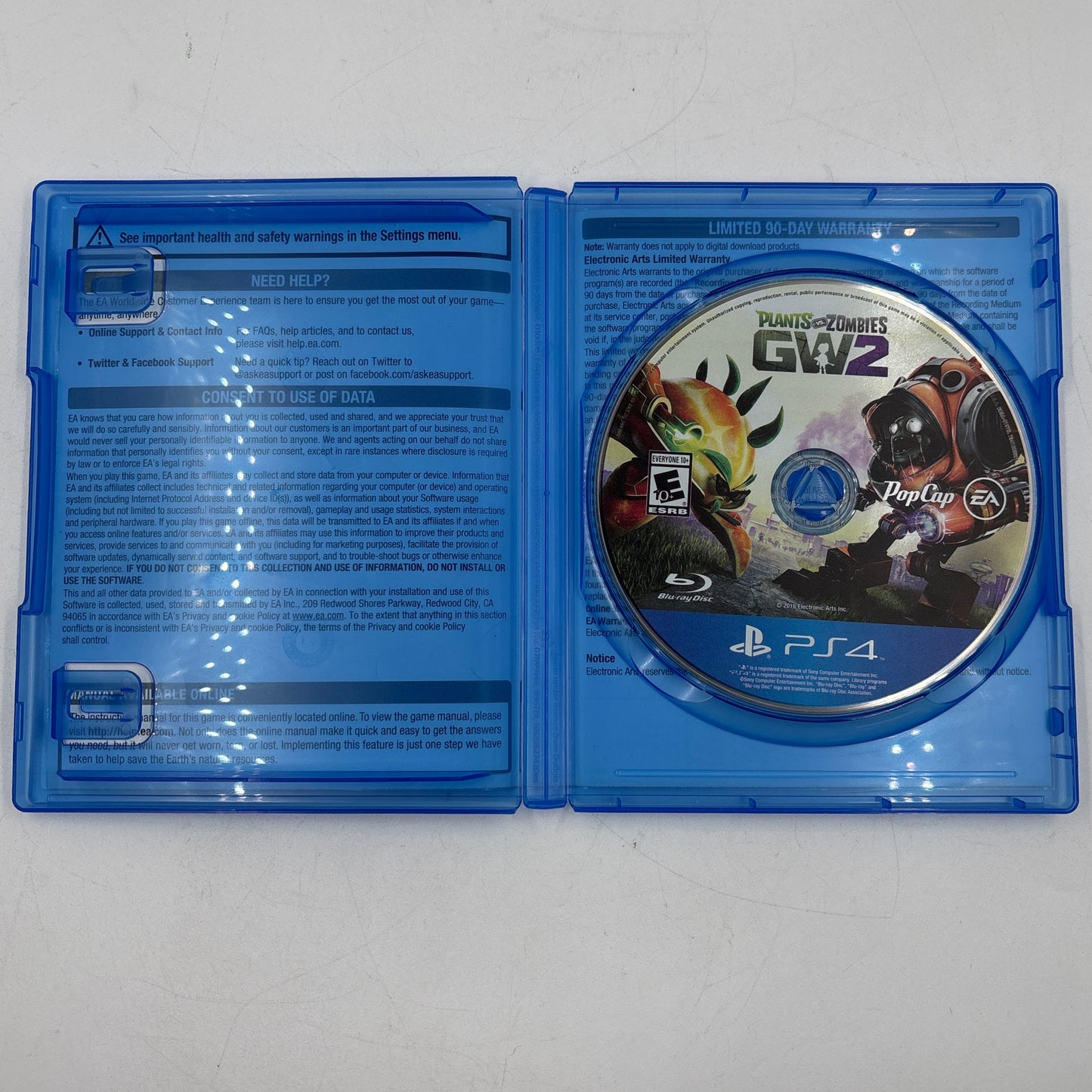 Plants vs. Zombies: Garden Warfare 2 (Sony PlayStation 4 PS4, 2016)