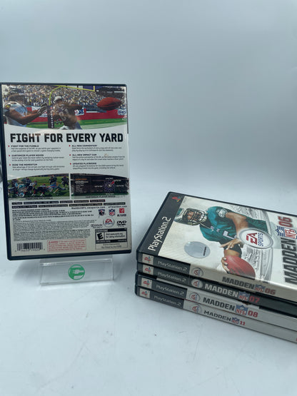 Lot of 5 Madden Games Playstation 2