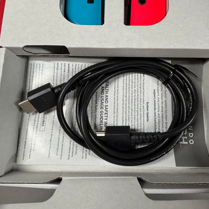 Nintendo Switch v2 Video Game Console HAC-001 (-01) Red/Blue