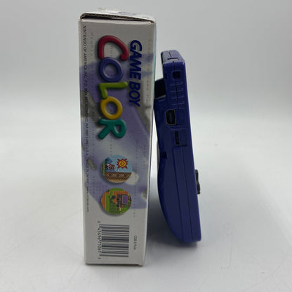 Nintendo Game Boy Color CGB-001 Grape W/ Original Box & Game Light
