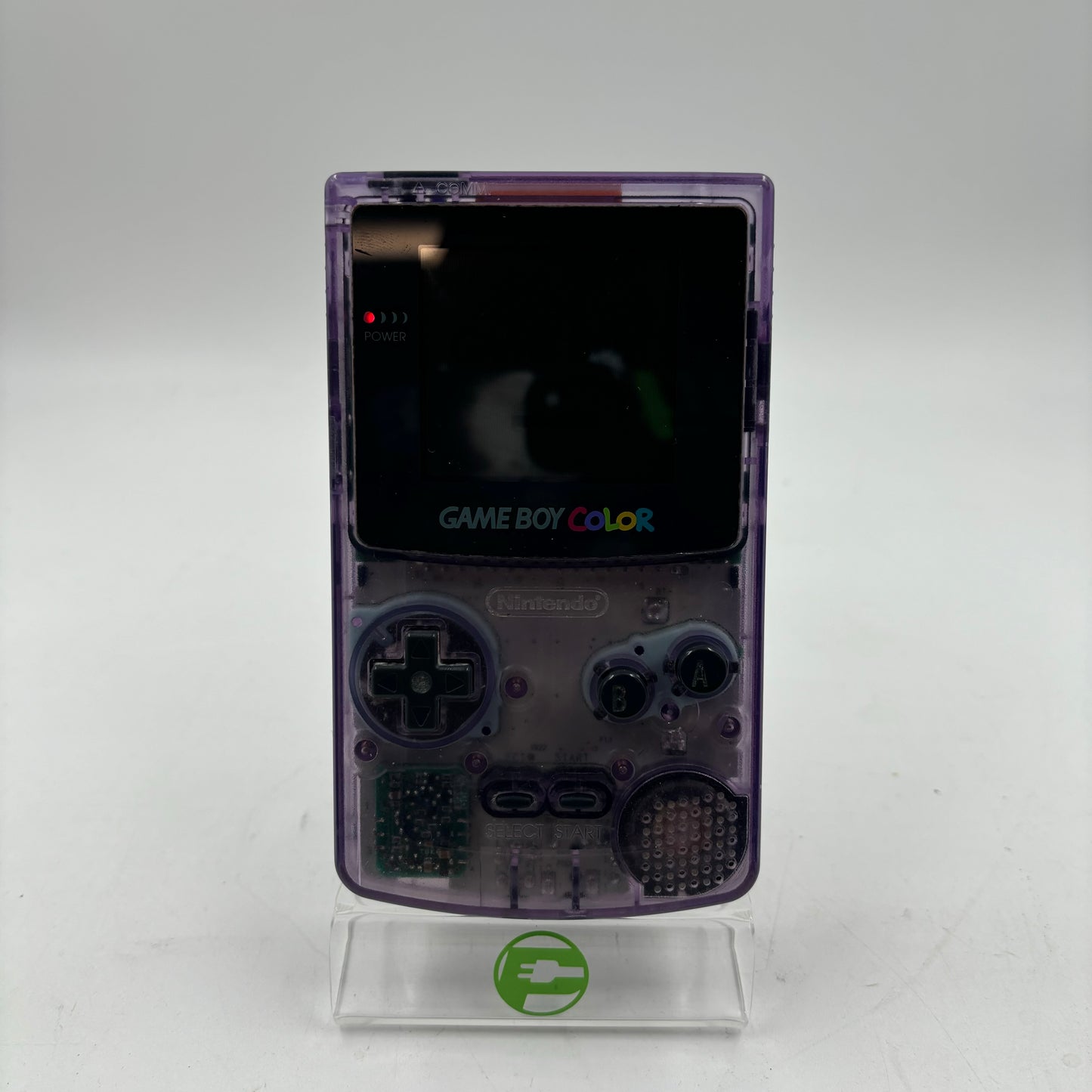 Nintendo GameBoy Color Handheld Game Console CGB-001 Purple