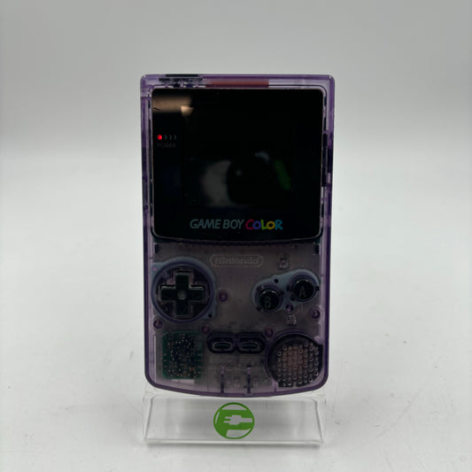 Nintendo GameBoy Color Handheld Game Console CGB-001 Purple