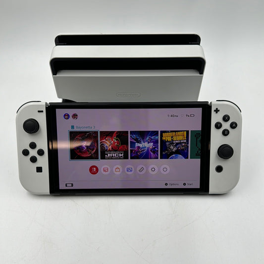 Nintendo Switch OLED Video Game Console HEG-001 White