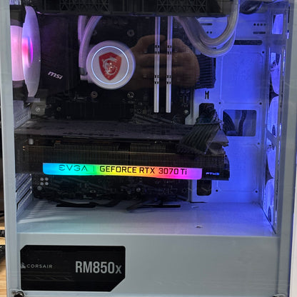 NZXT Custom PC Ryzen 7 3700X 3.60GHz 32GB RAM 1.5TB SSD EVGA GeForce RTX 3070 Ti