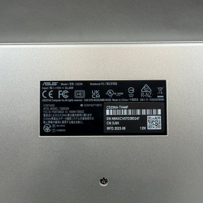 Asus Chromebook C523NA Laptop C523N
