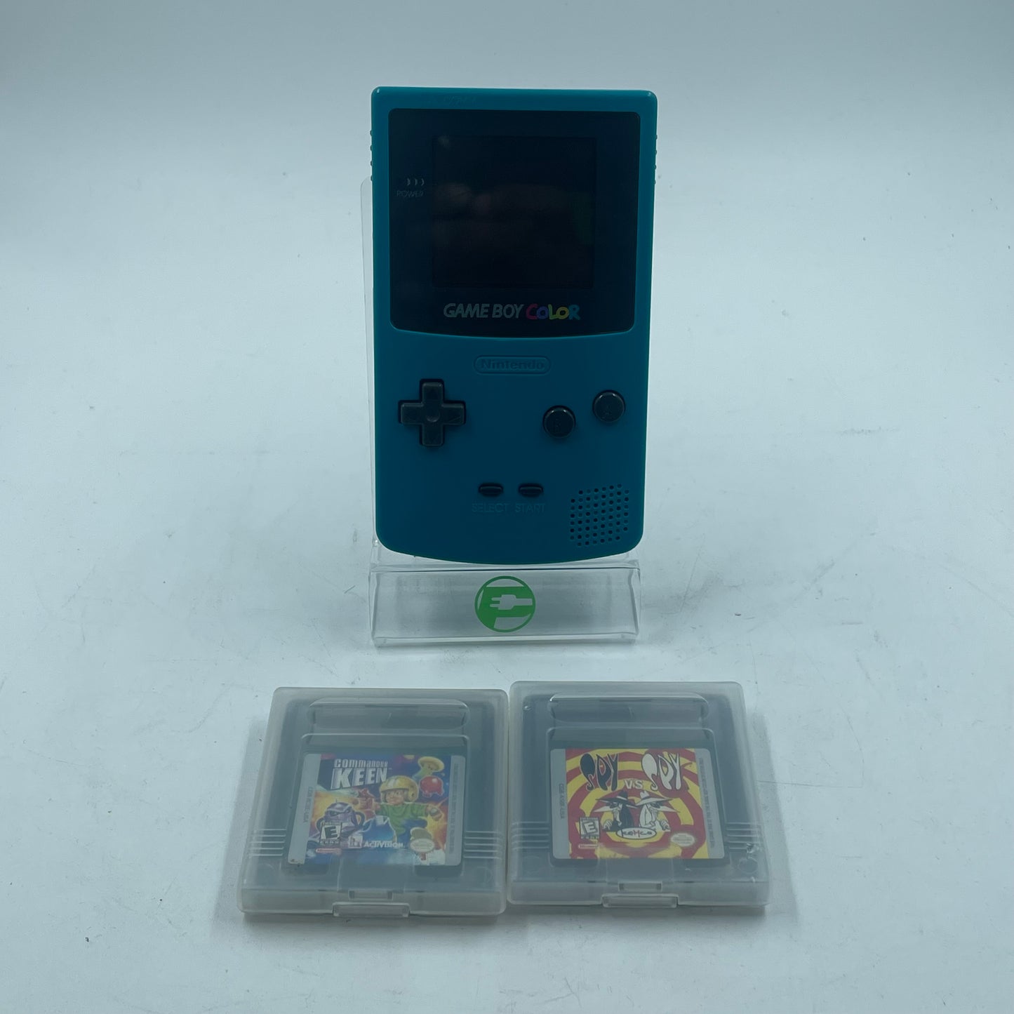 Nintendo Game Boy Color Handheld Game Bundle CGB-001 Teal