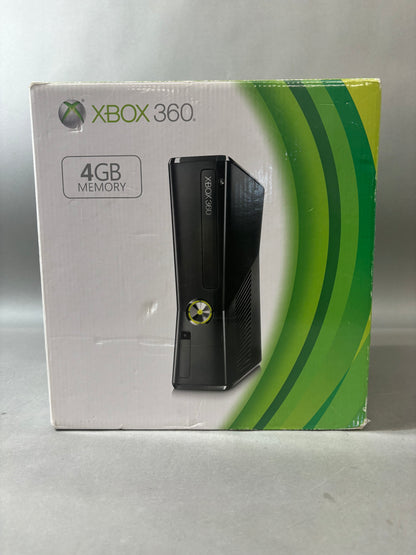 Microsoft Xbox 360 S 4GB Console Gaming System Black 1439