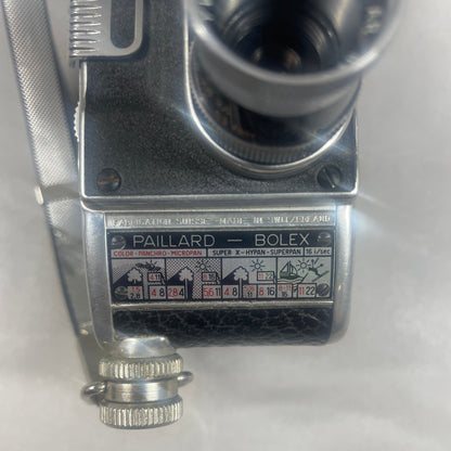 Paillard Bolex B8 35MM Film Camera