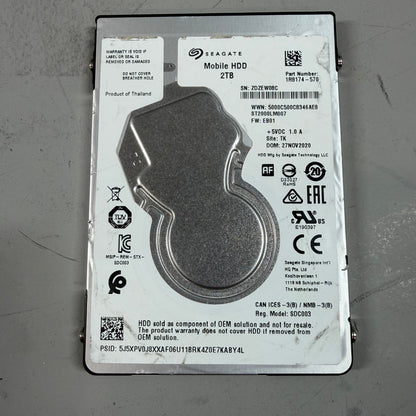 Seagate 2TB  Mobile HDD