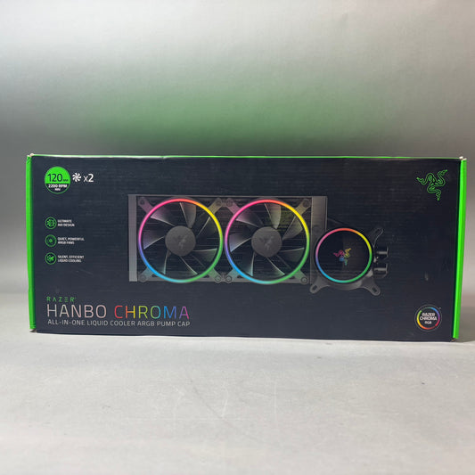 New Razer Hanbo Chroma All-in-One Liquid Cooler ARGB Pump Cap 240MM