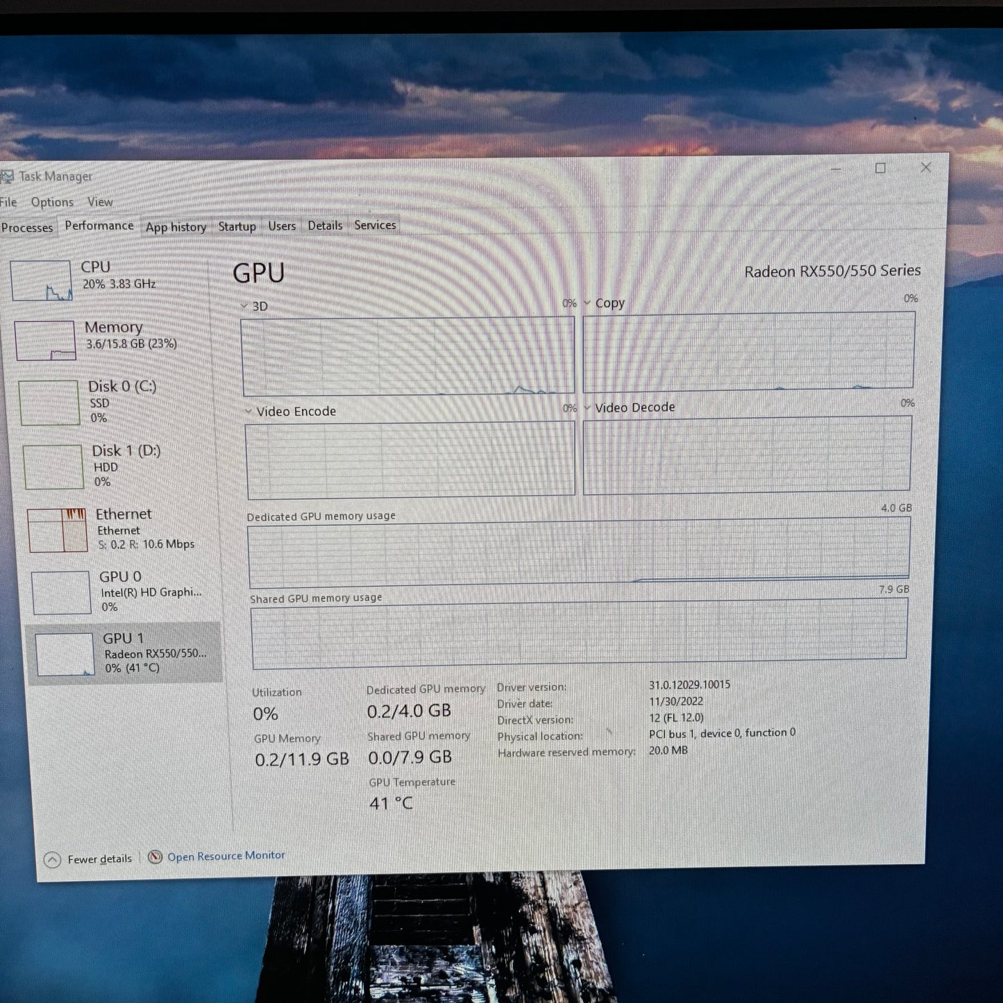 HP ProDesk 600 G3 Core i7-6700 3.40GHz 16GB RAM 1TB Radeon RX 550