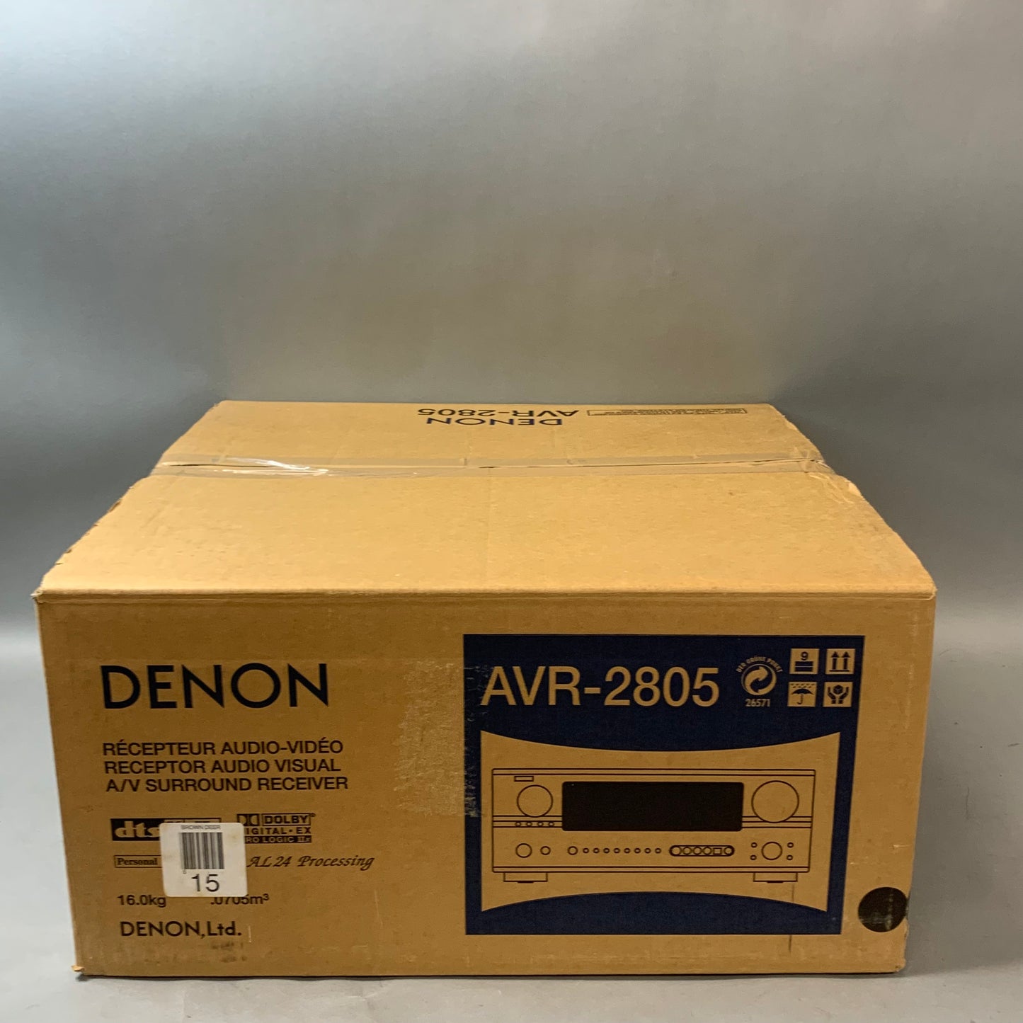 New Denon AVR-2805 Audio Receiver  2805