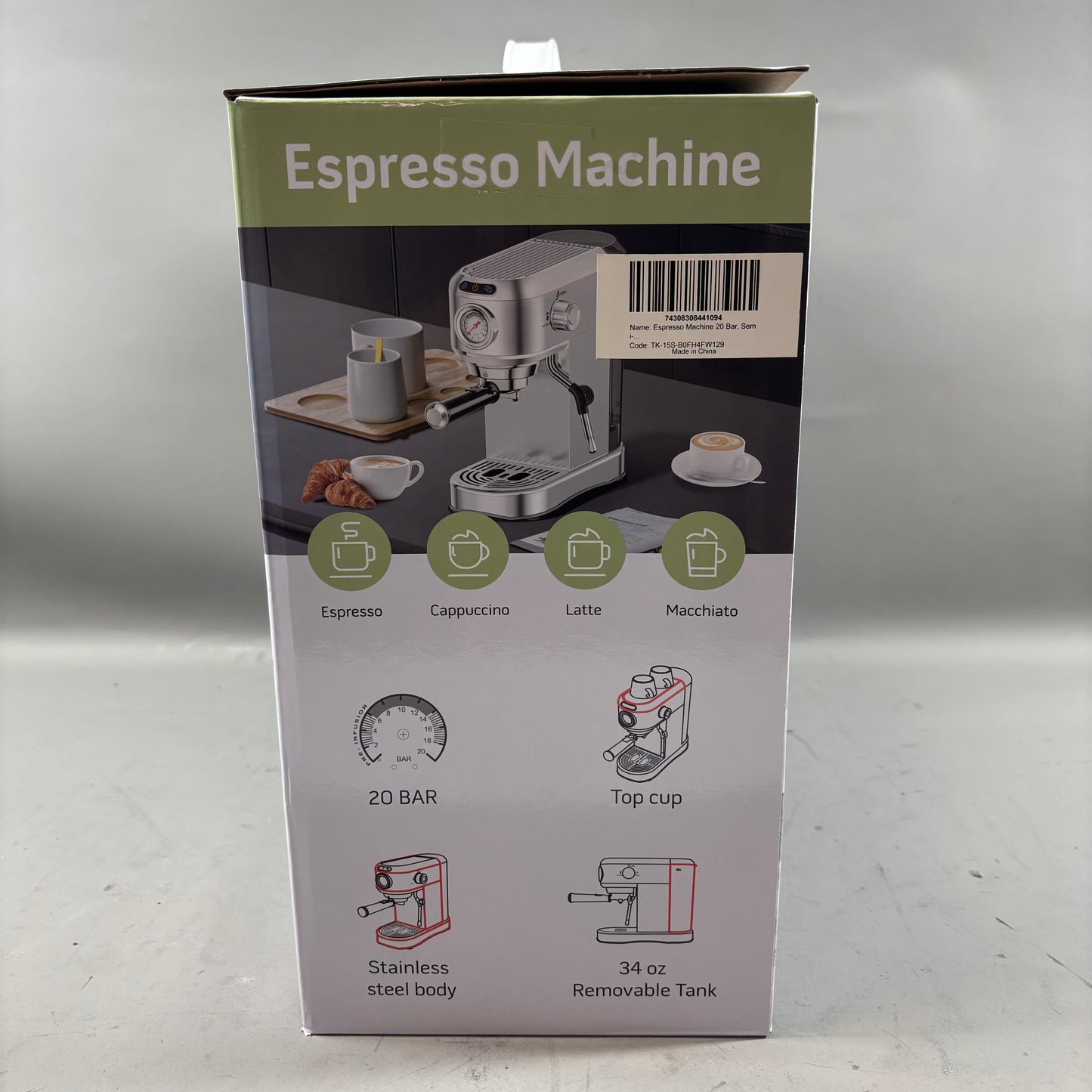 New Espresso Coffee Machine ST-669B