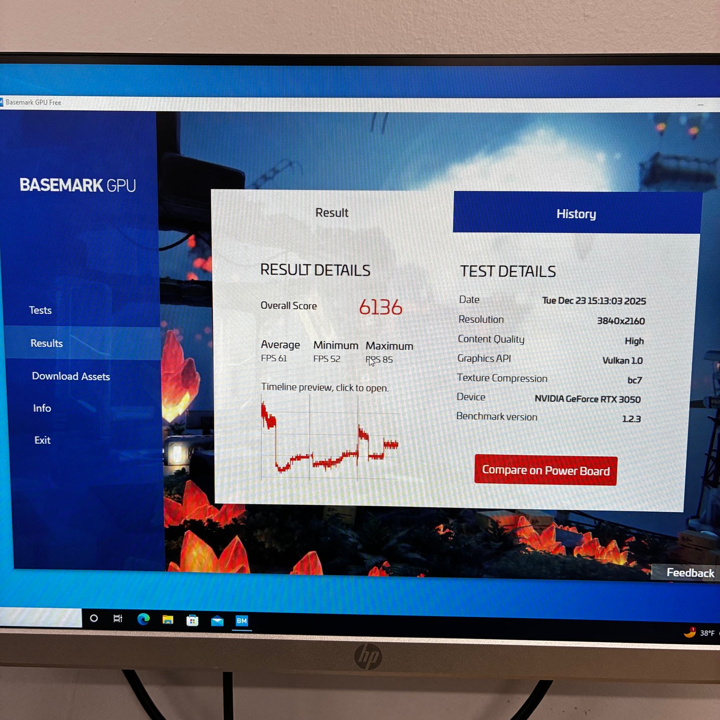 Gigabyte GeForce RTX 3050 8GB GDDR6 Graphics Card GV-N3050EAGLE OC-8GD