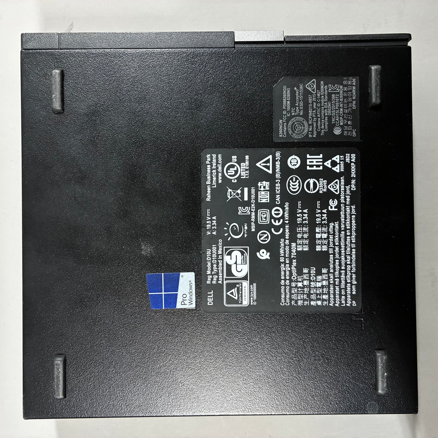 Dell OptiPlex 7040 3000 i7-6700HQ 2.8GHz 16GB RAM 1TB HDD 512GB SSD