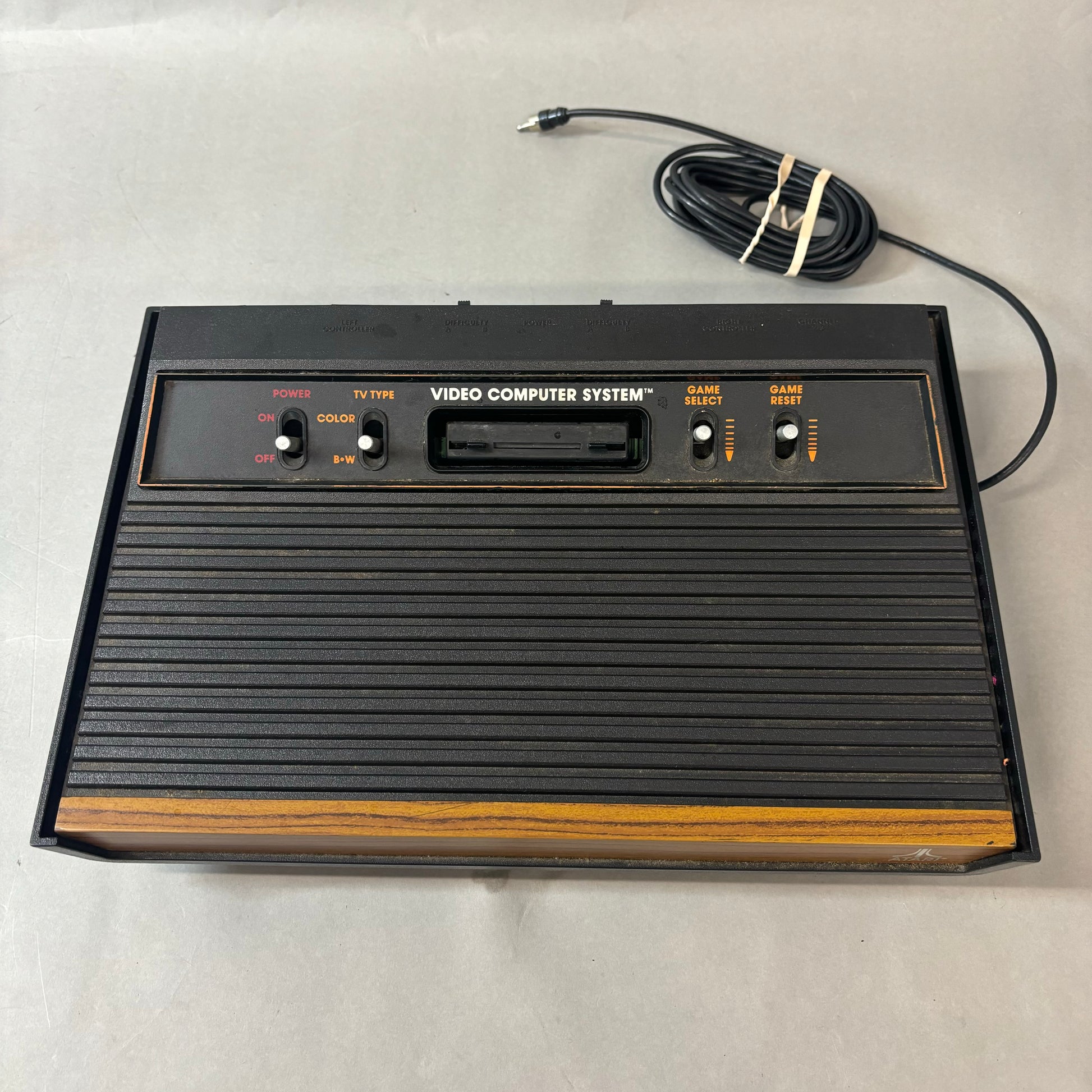 Atari 2600 Console System CX-2600 A With 5 Games – PayMore West Allis