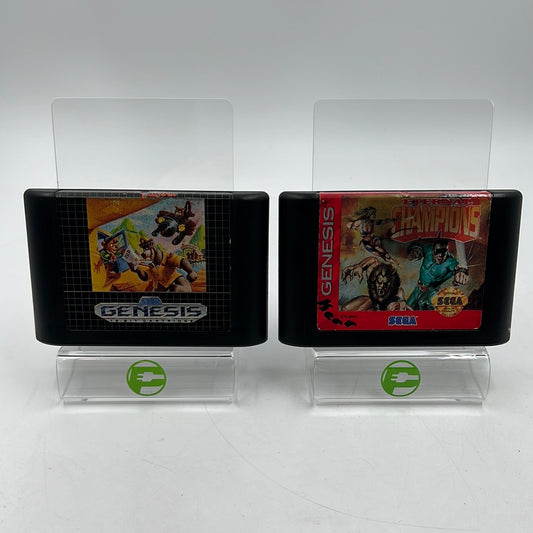 Eternal Champions and Disney's TaleSpin (Sega Genesis) Game Cartridges Only Lot of 2