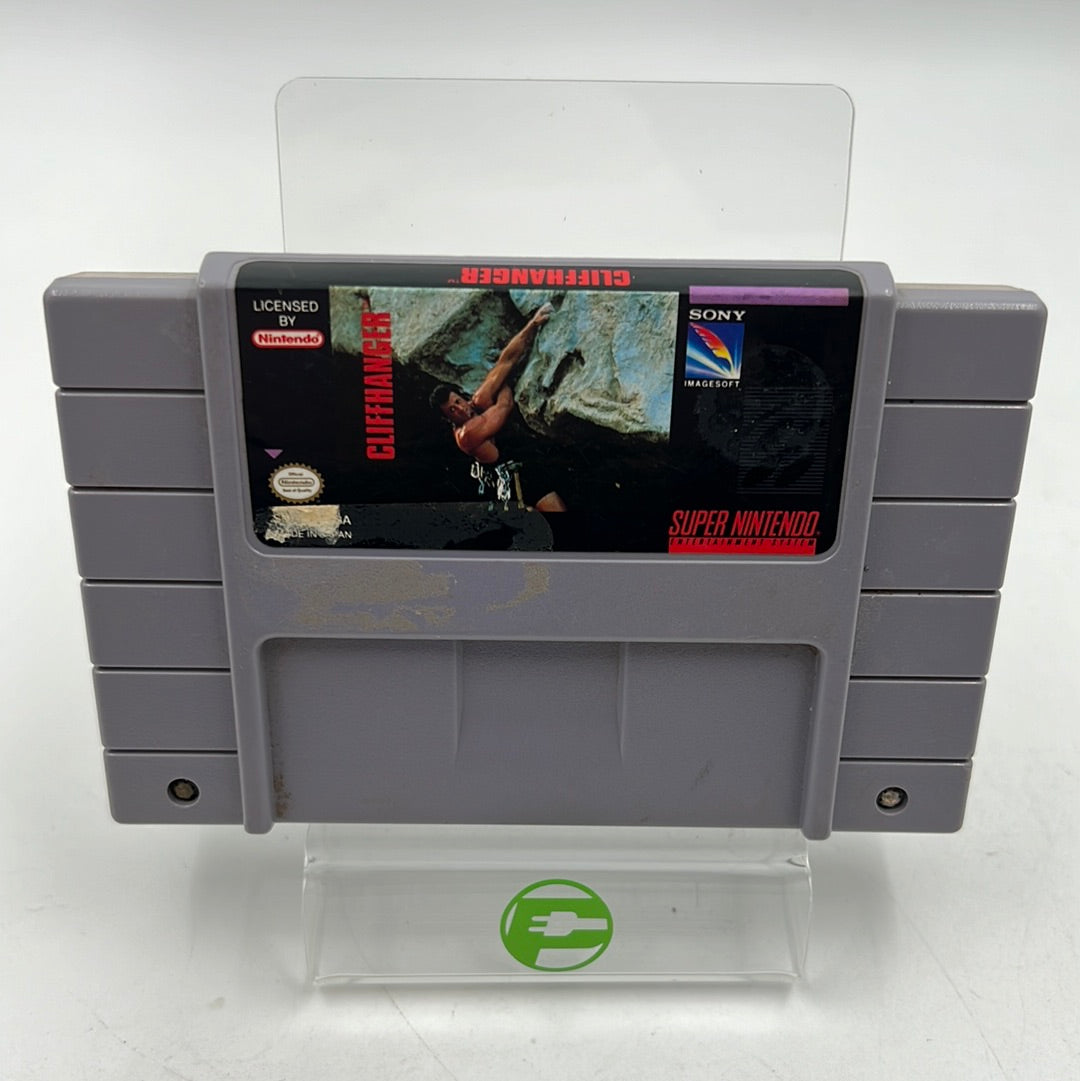 Cliffhanger, Wheel of Fortune Deluxe Edition, Taz-Mania Super Nintendo SNES Game Cartridges Only 3 Game Lot