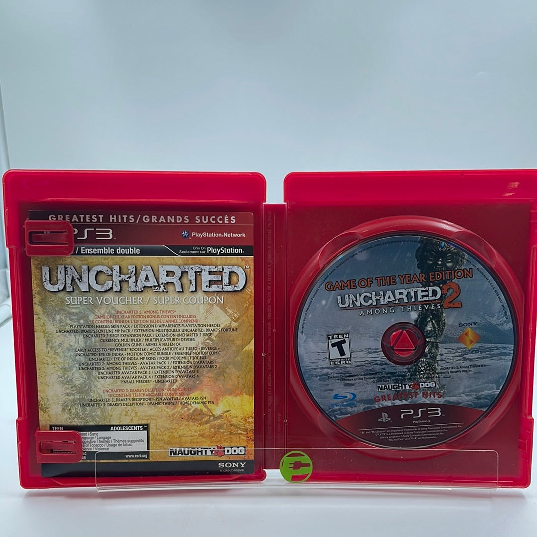 Uncharted 1 2 and 3 (Sony PlayStation 3, 2007)