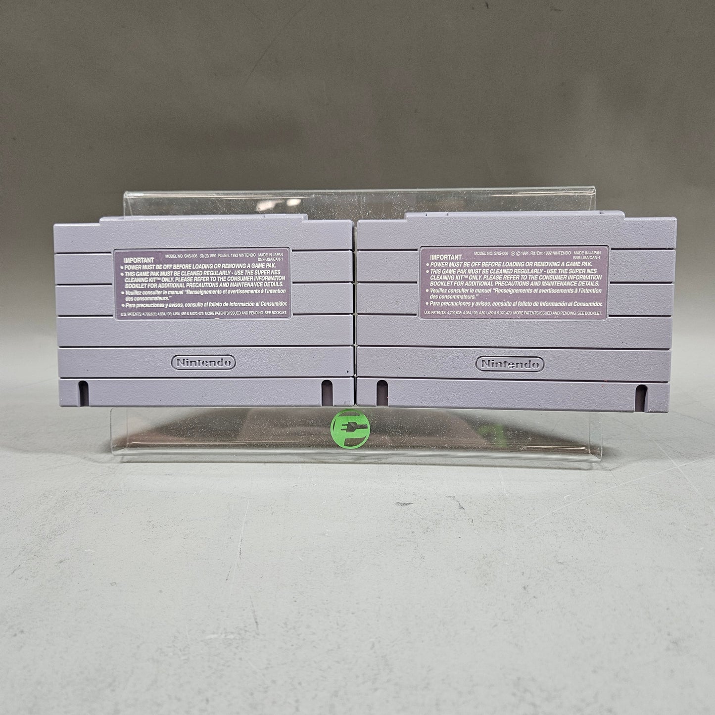 Lot of 2 Super Nintendo SNES Games