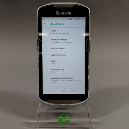 Factory Unlocked Zebra TC57 32GB 8 Black