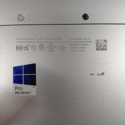 HP ProBook 430 G4 12.5" Celeron 3865U 1.8GHz 16GB RAM 500GB SSD 256GB SSD