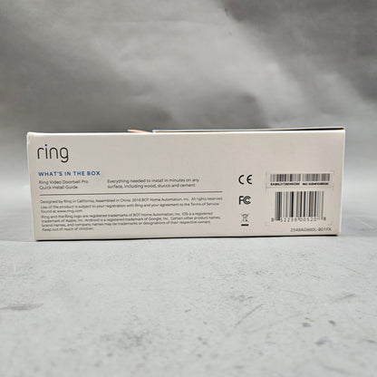 Ring Video Doorbell Video Doorbell B01-X