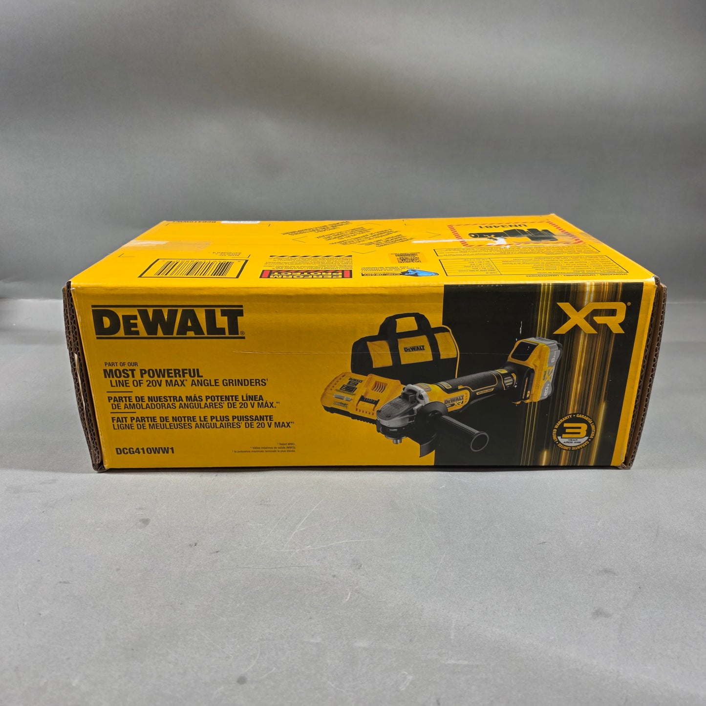 DeWalt DC6410TY1 20V MAX 4-1/2 in. (115mm) Small Angle Grinder