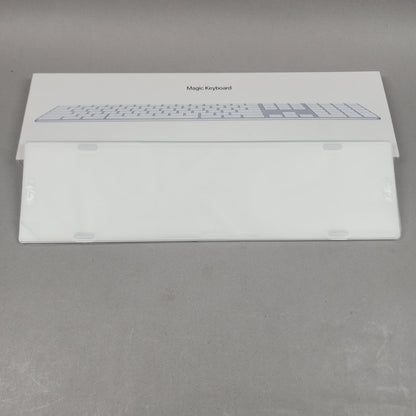 Apple Magic Mouse 2 White & Apple Magic Keyboard with Keypad Bundle