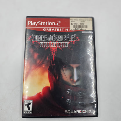 Final Fantasy VII Dirge of Cerberus (Sony PlayStation 2 PS2, 2006)