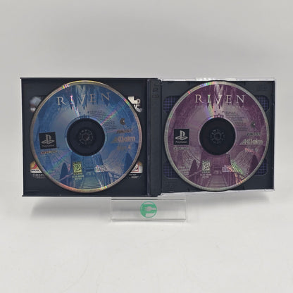 Riven The Sequel to Myst (Sony PlayStation 1 PS1, 1997)