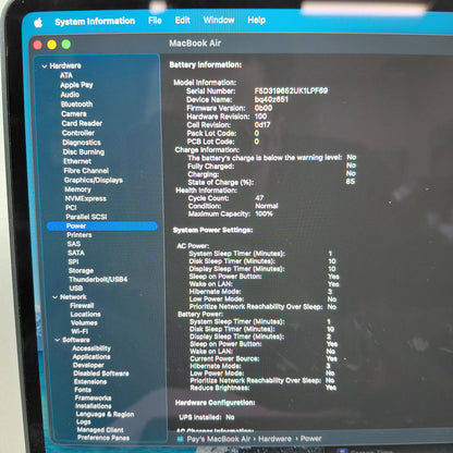 2023 Apple MacBook Air 15" M2 8 Core 3.5GHz 16GB RAM 512GB SSD A2941